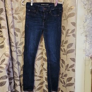Express Midnight Blue Skinny Jeans
